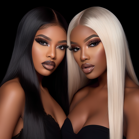 Straight 13x4 Transparent Lace Front Wig