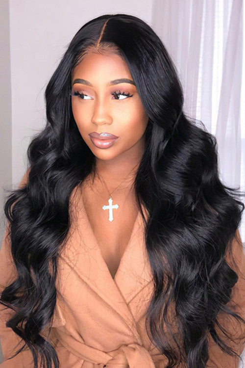 Body Wave 13x4 Transparent Lace Front Wig