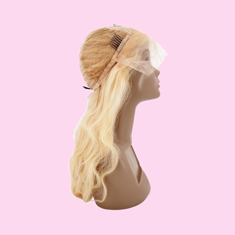 Blonde Body Wave 13x4 Transparent Lace Front Wig