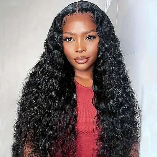 Deep Wave 13x4 Transparent Lace Front Wig