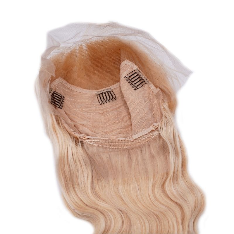 Blonde Body Wave 13x4 Transparent Lace Front Wig