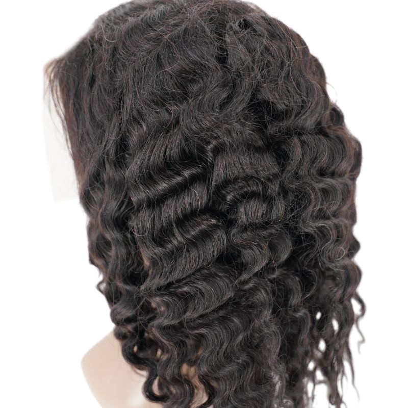 Deep Wave 13x4 Transparent Lace Front Wig