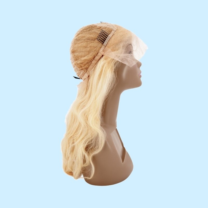 Blonde Body Wave 13x4 Transparent Lace Front Wig